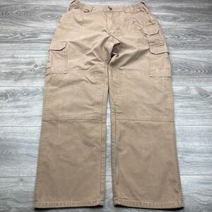 511 Tactical Cargo Pant Mens 32x29 Brown Khaki Double Knee Military Utility Work